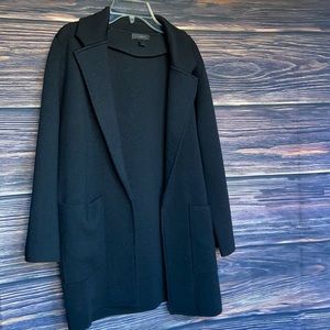 JCrew  black Eloise sweater-blazer